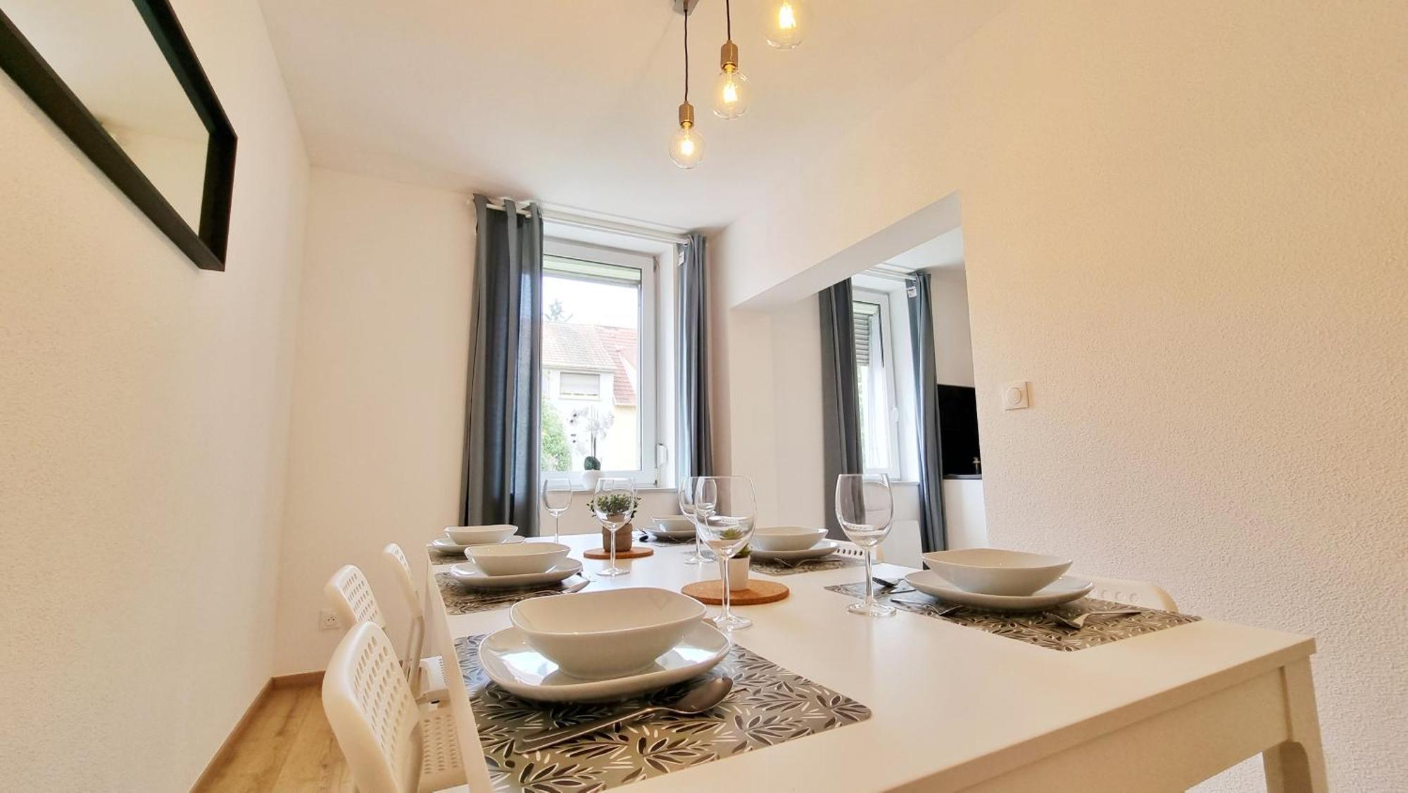 Le Triplex - 5 Chambres - 10 Pers- Fibre - Relax Bnb Mulhouse Kültér fotó