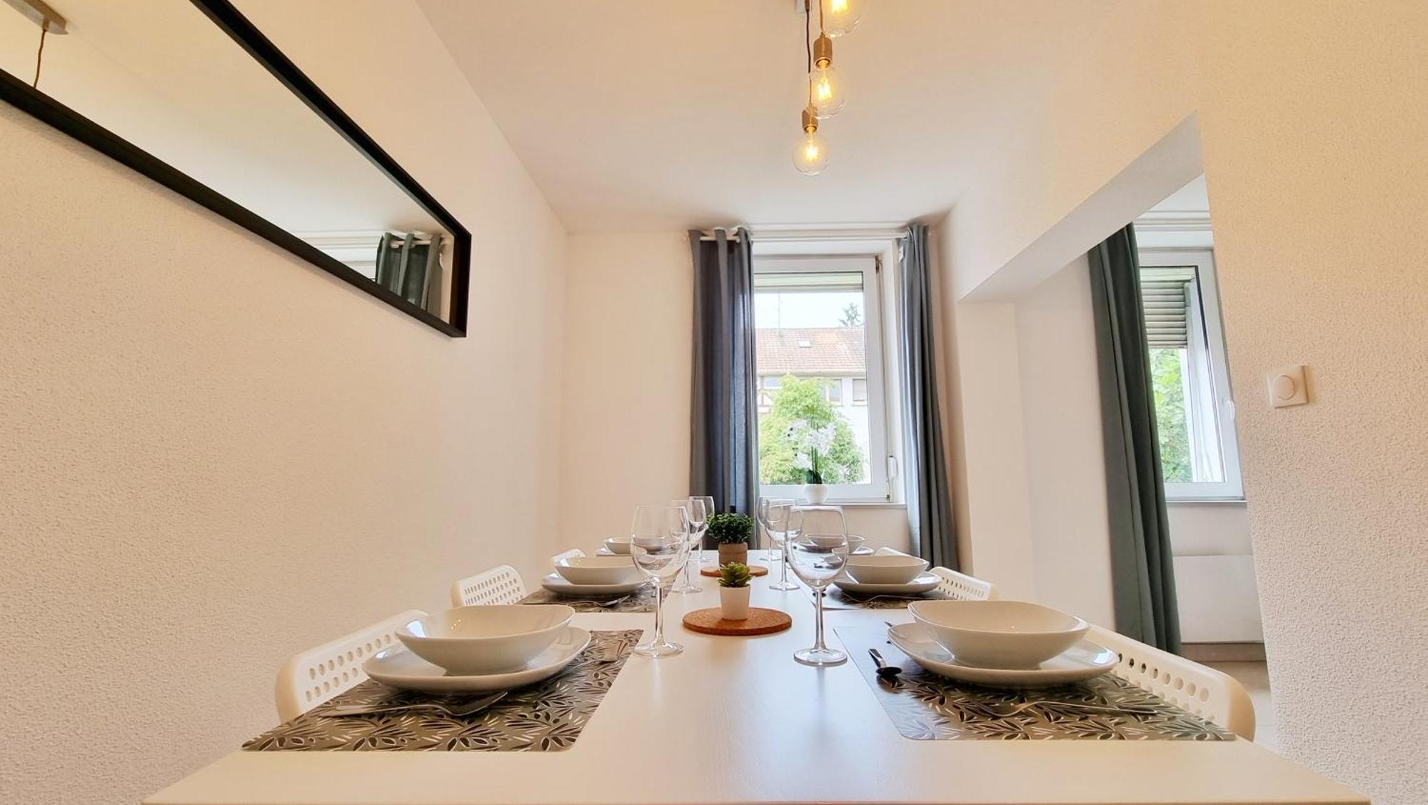Le Triplex - 5 Chambres - 10 Pers- Fibre - Relax Bnb Mulhouse Kültér fotó