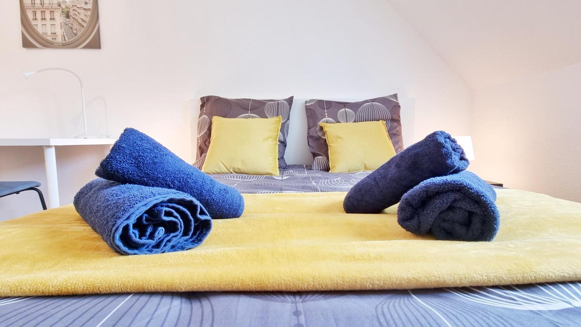 Le Triplex - 5 Chambres - 10 Pers- Fibre - Relax Bnb Mulhouse Kültér fotó